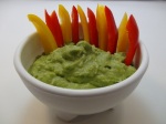 Guac with peppers